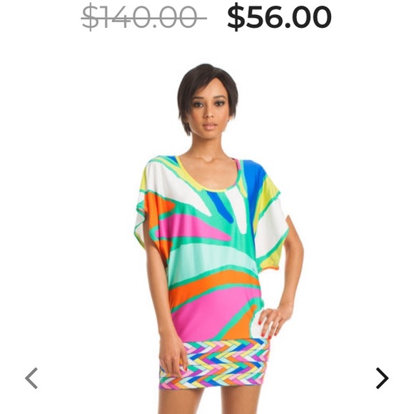 trina turk beach cover up
